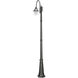 Orion 1 Light 94.63 inch Black Post Light, Solar
